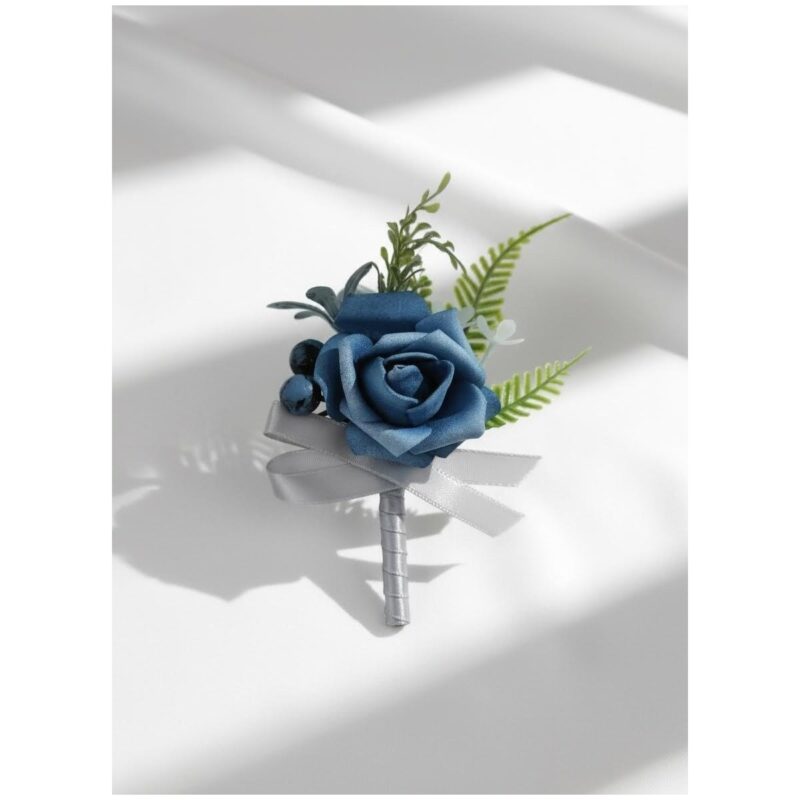 Rose Boutonniere Set for Wedding Guests (Set of 2) square featured image