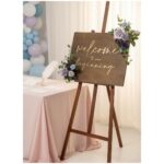 Deluxe Floral Welcome Sign Decor Set square featured image