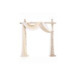 Easy Hanging Sheer Arch Draping (Set of 3) square featured image