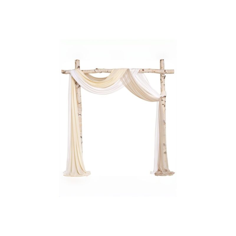 Easy Hanging Sheer Arch Draping (Set of 3) square featured image