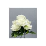 DIY Rose Flower Bundle in Ivory close detail