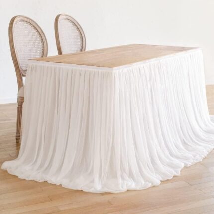 Table Skirt for Head Table/Sweetheart Table