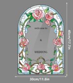Customizable Acrylic Wedding Welcome Sign & Table Decor - Image 10