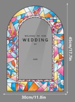 Customizable Acrylic Wedding Welcome Sign & Table Decor - Image 3