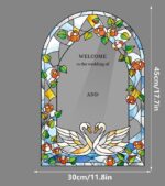 Customizable Acrylic Wedding Welcome Sign & Table Decor - Image 11